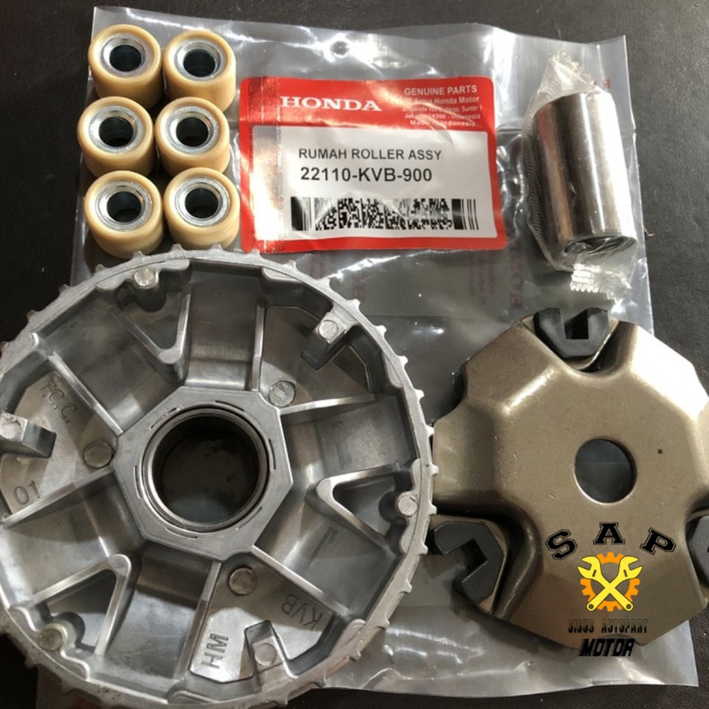 RUMAH ROLLER SET VARIO LAMA / RUMAH ROLLER ASSY VARIO 110 KARBU / VARIO 110 LAMA