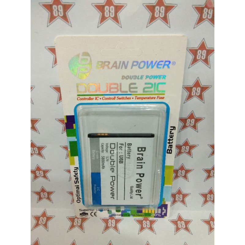 Battery batre Evercross U6B Brain power