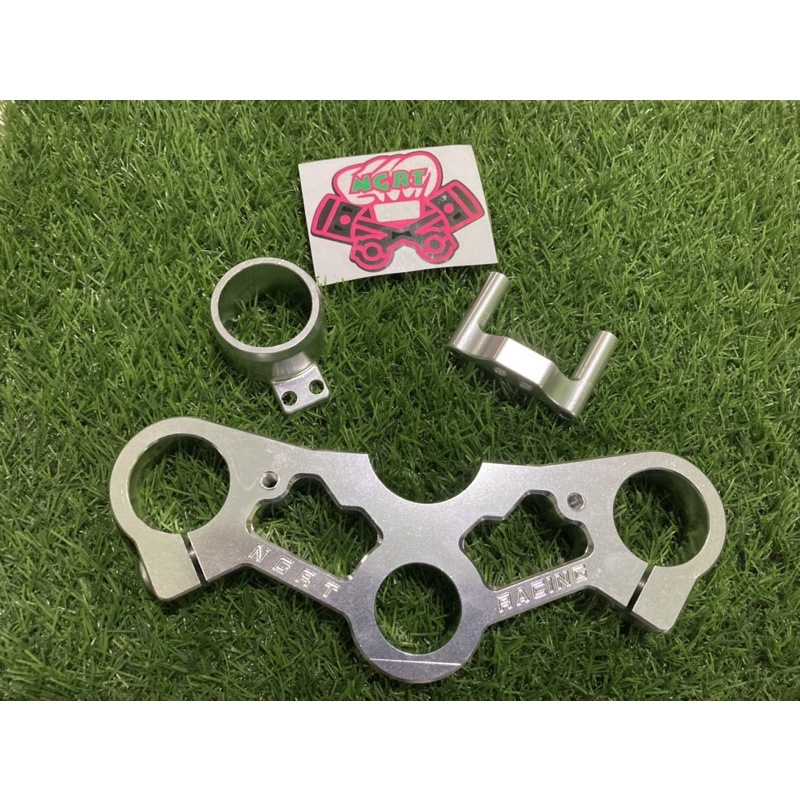 Bracket Upper Segitiga Atas Triple Clamp Kawasaki Ninja RR 150 NGRT Racing