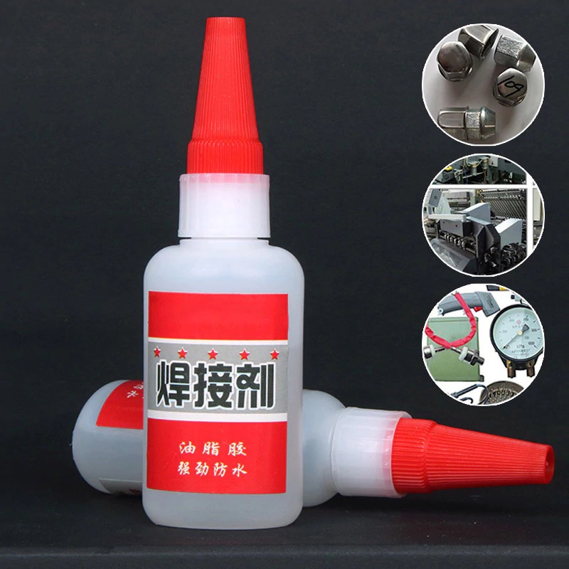 

WuS SR9 Kaisi Lem Power Glue Universal Welding Glue Plastic Wood Metal Rubber Tire Repair 50ml