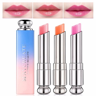 Cod Maycreate Lipstick Korea Pelembab Bibir Tahan Lama Anti Air