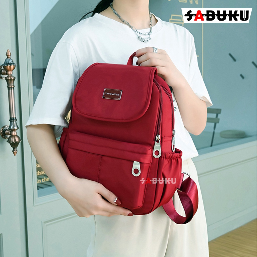 Tas Ransel Backpack Fashion Wanita Tas Ransel Sekolah Tas Wanita Kore Tas Ransel - 213