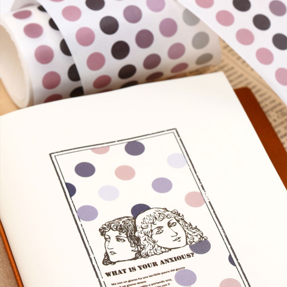 Salt System And Paper TapeGentle Time Series DIY Decoration Foundamental Material Stickers