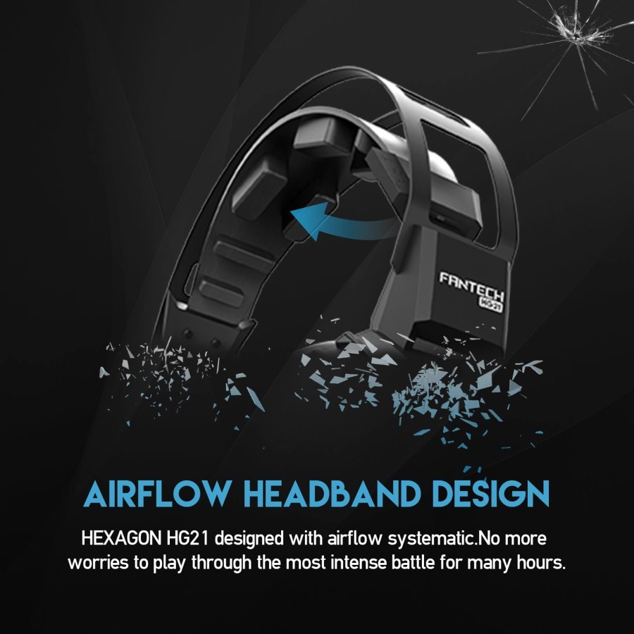 Fantech HEXAGON 7.1 HG21 Headset Gaming RGB