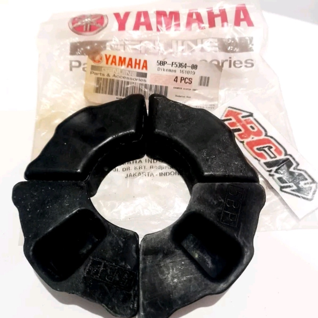 5BP-F5364-00 DAMPER KARET TROMOL TEROMOL ANGKATAN YAMAHA SCORPIO ORI ORIGINAL YAMAHA YGP ASLI