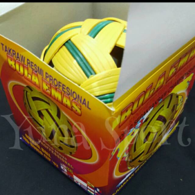 Bola Takraw Plastik
"BOLA EMAS"