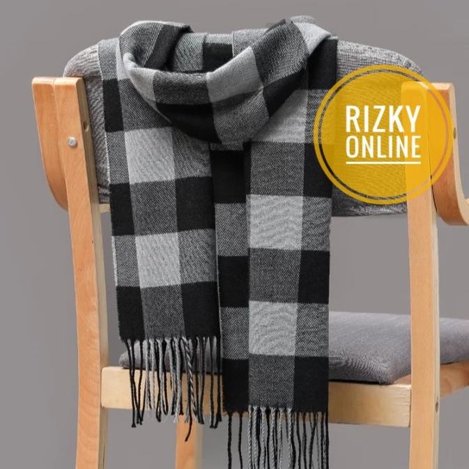 scarf syal leher musim dingin pria wanita import