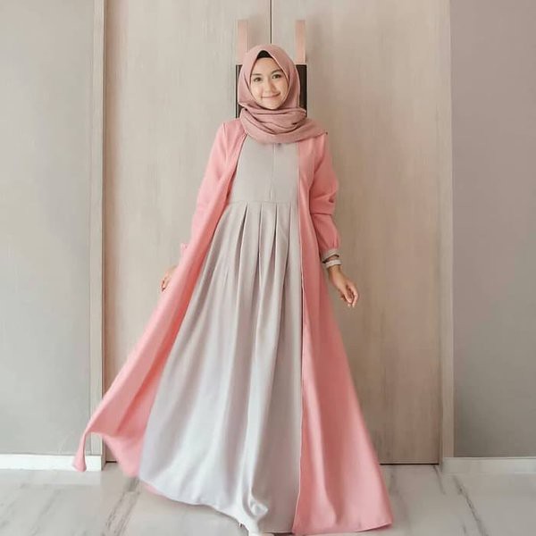KIRANA MAXI BAJU GAMIS MUSLIM DRESS MUSLIM GAMIS REMAJA BO