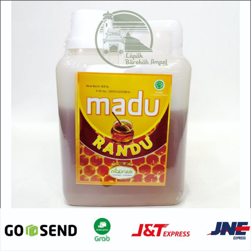 

MADU RANDU MABRUUK Madu Murni Asli Randu Mabruuk 500 gram Daya Tahan Tubuh dan Nafsu Makan Anak