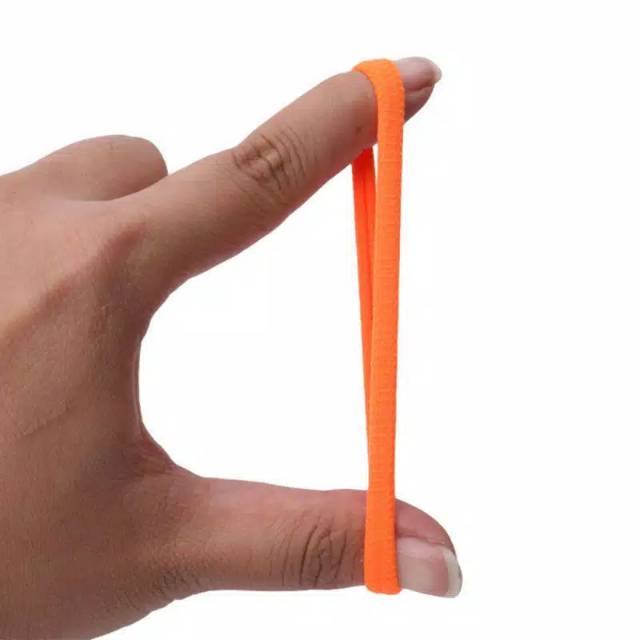 SATUAN Ikat Rambut Wol Polos Karet Elastis Mini Ponytail Hairband Srunchie-4