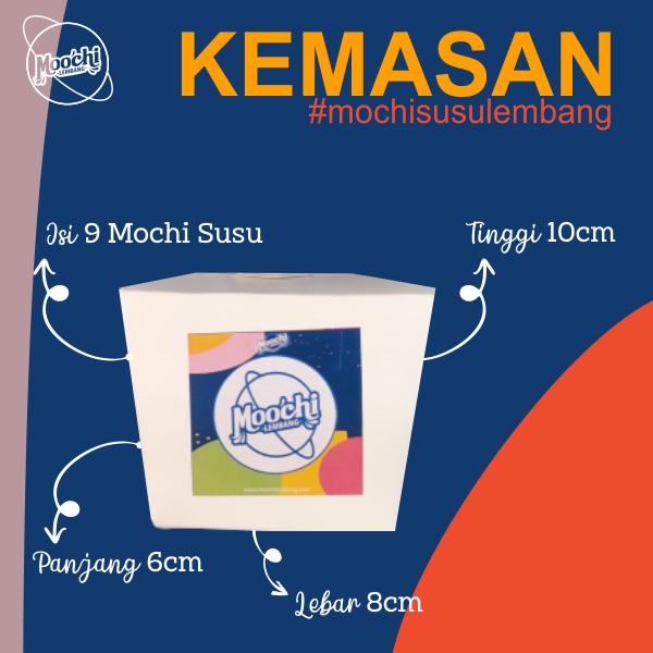 Hemat - 3 Kicimpring Lembang dan 1 Mochi Mini Milky - Makanan khas Jawa Barat - Cemilan Bandung