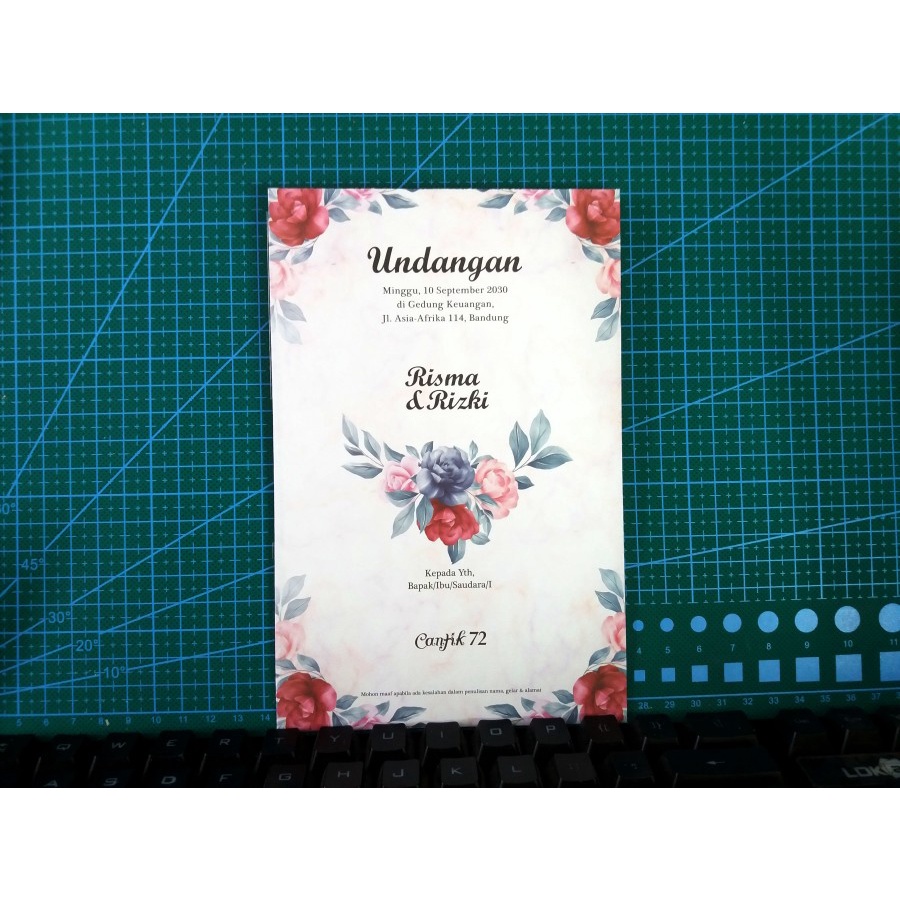 

Blangko Undangan Pernikahan Cantik 72 Free file Setting