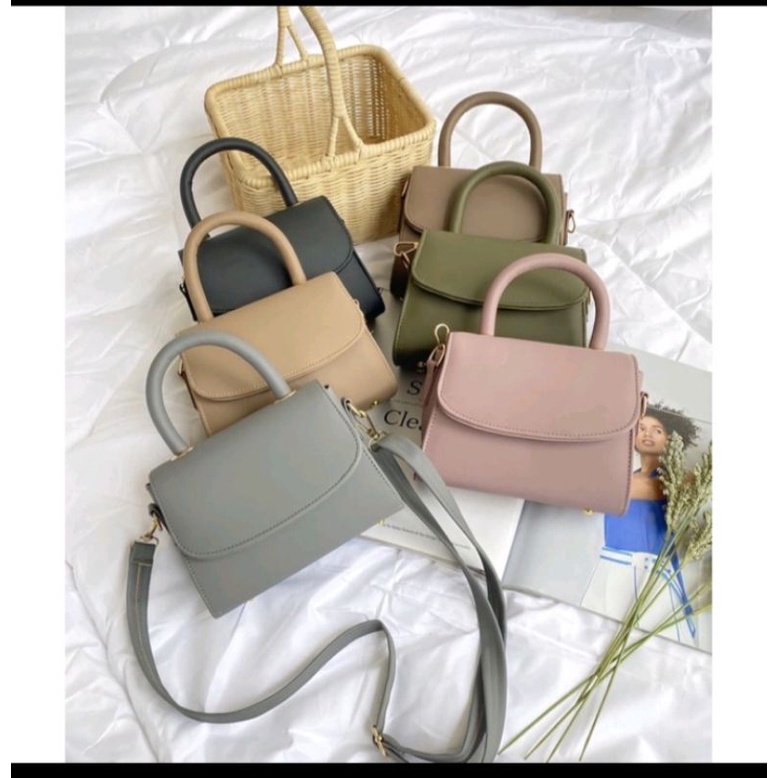 Sling bag wanita mizu miniso/tas selempang wanita mizu miniso murah