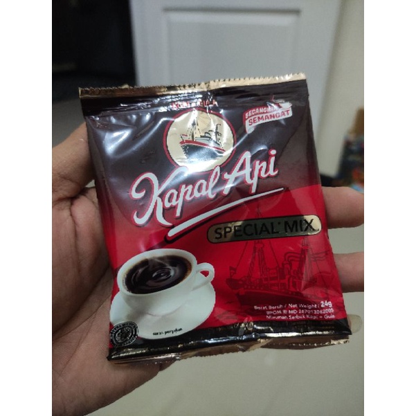 

KOPI KAPAL API SPECIAL MIX (ISI 10 sachet/1 RENTENG)