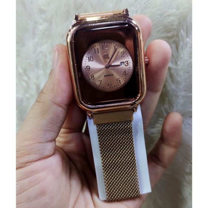 JAM TANGAN TALI PASIR TANGGAL