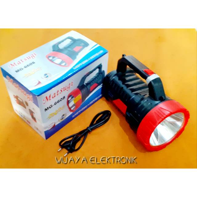 Senter LED Jumbo Plus Lampu Meja Matsugi MG-6608