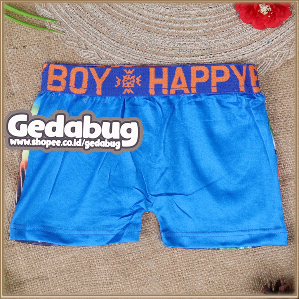 Celana Dalam Boxer Anak Laki-Laki Happy boy
