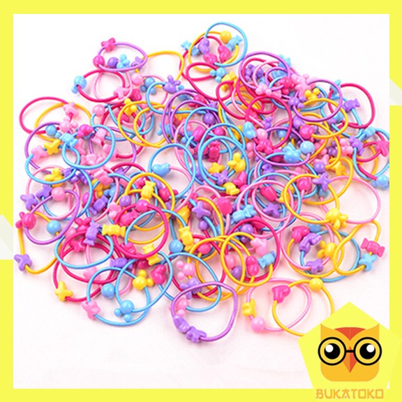  BUKATOKO Ikat Rambut  Anak  Anak  Karakter Lucu  Karet 