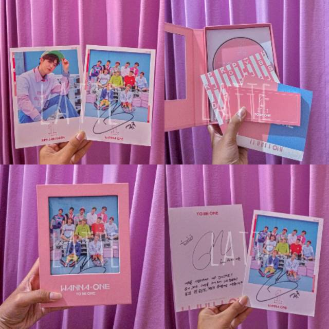 Wanna One - Kim Jaehwan signed album