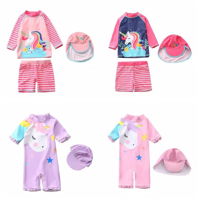 Baju renang unicorn baju renang anak