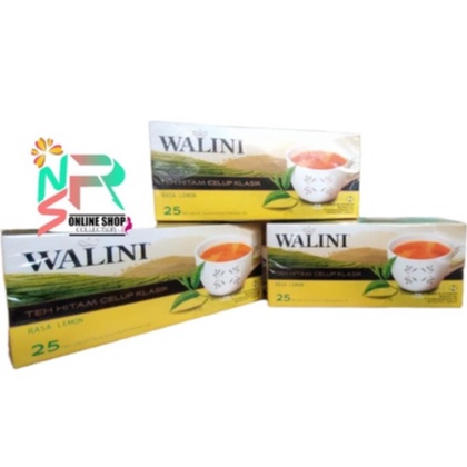 

WALINI LEMON TEA / TEH LEMON WALINI ISI 25 KANTONG