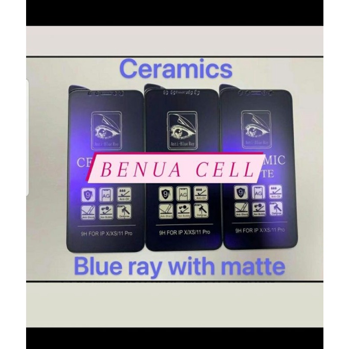 TEMPERED KERAMIK INFINIX HOT 10S NEW,OPPO RENO 5F ANTI BLUE ANTI PECAH