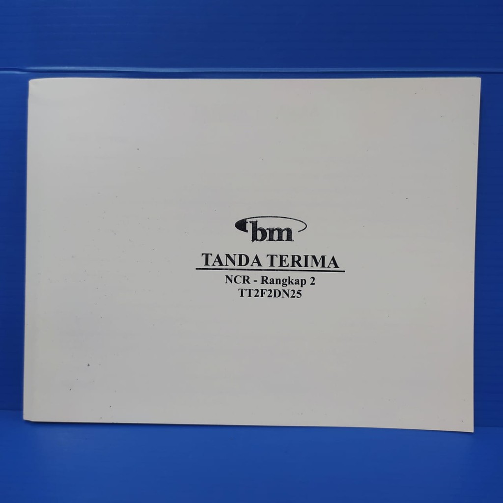 

TANDA TERIMA NCR 1/2 FOLIO 2PLY BMO