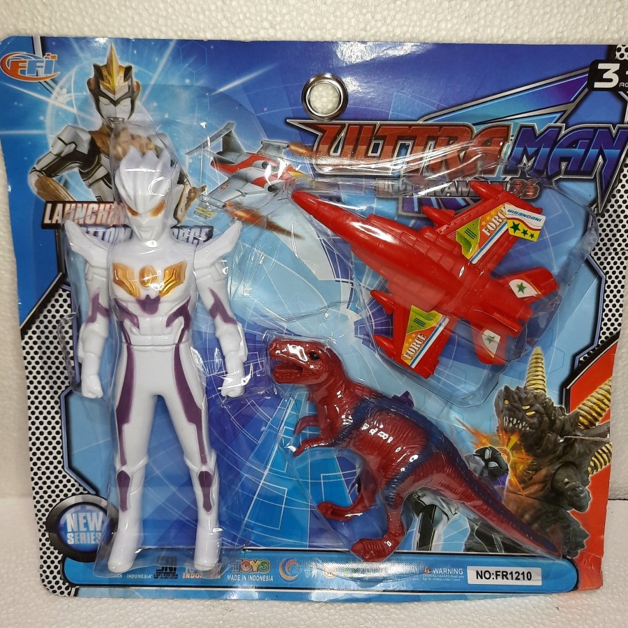 MAINAN ROBOT ULTRAMAN + DINO + PESAWAT MAINAN ANAK LAKI LAKI MAINAN MURAH KADO