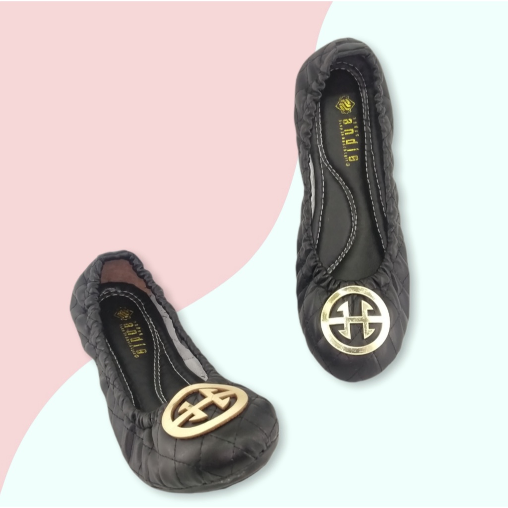 Sepatu Wanita Flatshoes Roll it Andis AN 18