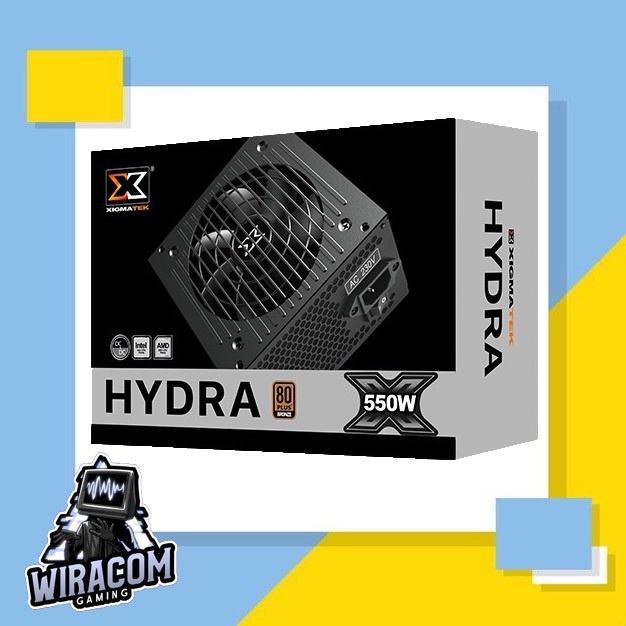 PSU POWER SUPPLY XAGATEK PSU HYDRA 550W 80Plus BRONZE