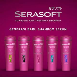 SHAMPO SERASOFT 170ML | ANTI KETOMBE | SHAMPO SERUM | SHAMPO WANITA