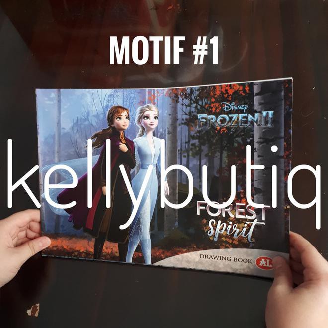 

Buku Menggambar A4 Serbaguna Blank Drawing Book Karakter Frozen
