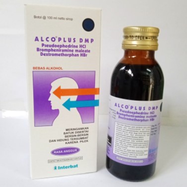 Obat Batuk Flu Pilek Hidung Tersumbat Batuk Kering Gatal Tenggorokan Ampuh Alco Plus Dmp Sirup 100ml Shopee Indonesia