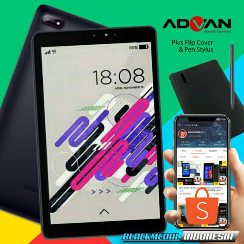 TABLET ADVAN i10 10.1 INCH 4G LTE ORIGINAL GARANSI RESMI X ADVAN