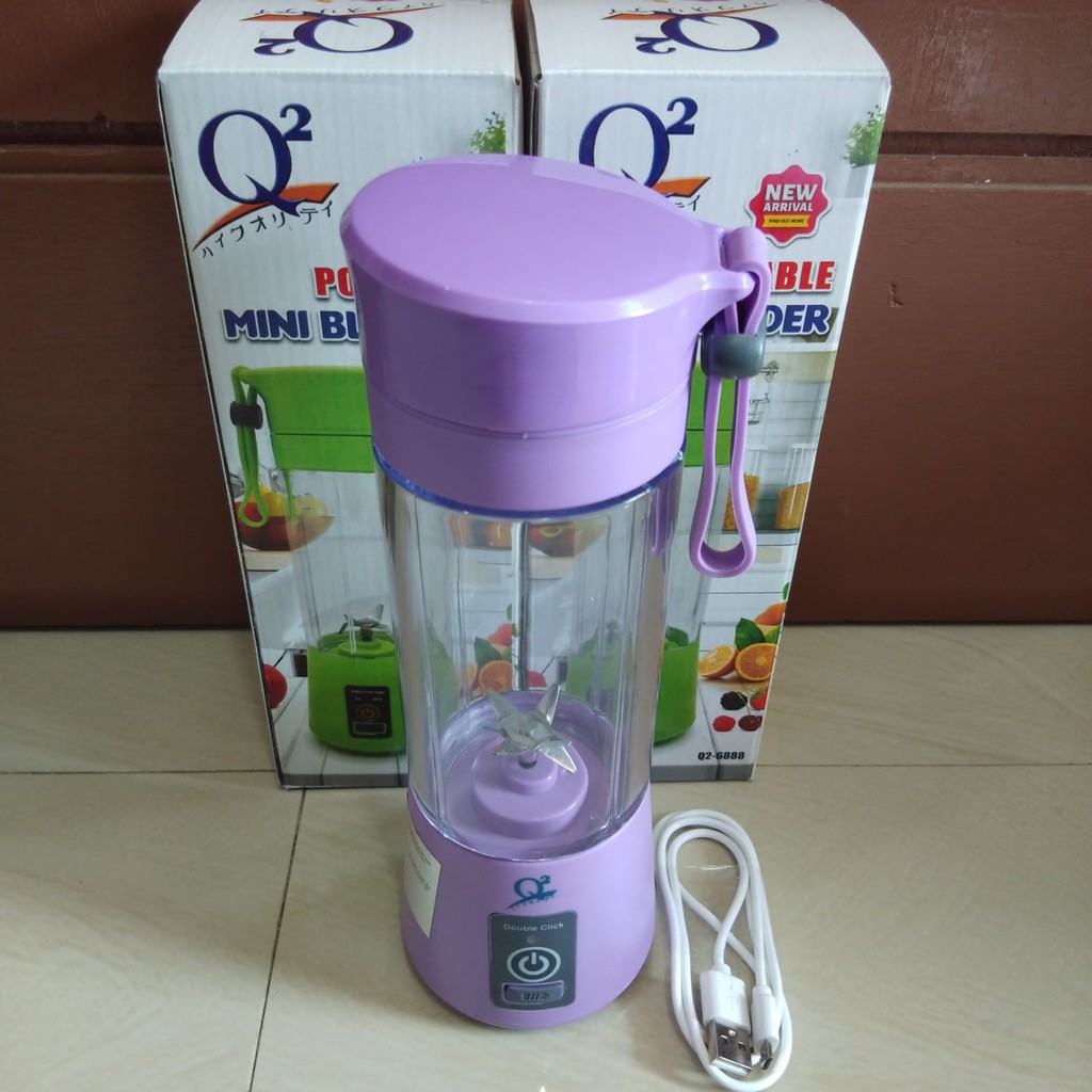 BLENDER PORTABLE GSF / BLENDER PORTABLE MINI MERK GSF JUICE CUP USB RECHARGEABLE / BLENDER PORTABLE Q2 6888 / BLENDER PORTABLE GSF G-5859 / GSF G 5859 / GSF 5859