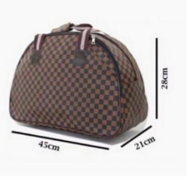 Terlaris.. TRAVEL BAG ELLE JUMBO/TRAVEL BAG LV DAMIER/TAS PULANG KAMPUNG