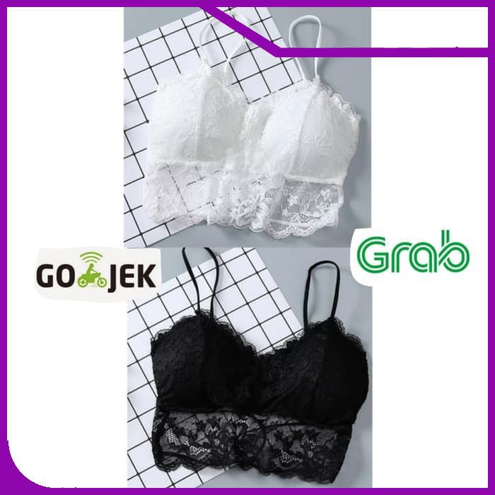 Bra set Bralette Miniset tanktop camisole celana dalam wanita mini bh