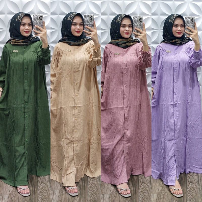 gamis serat kayu