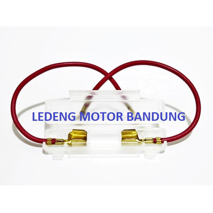 Rumah Sikring Tabung Motor Tempat Fuse Sekring Kapsul 12v