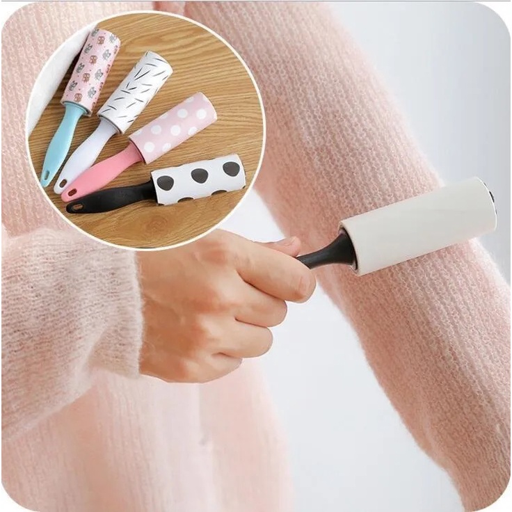 MINI LINT Brush Roller - Alat Pembersih Debu Kotoran dan Bulu / Sikat Pengangkat Serat Di Pakaian baju ROLL DEBU ISOLASI DEBU | MINI ROLL PEMBERSIH DEBU DAN BULU KUCING BAJU | ROLLER PEMBERSIH BULU BAJU | ROLL PENGHISAP DEBU | STicky LINT