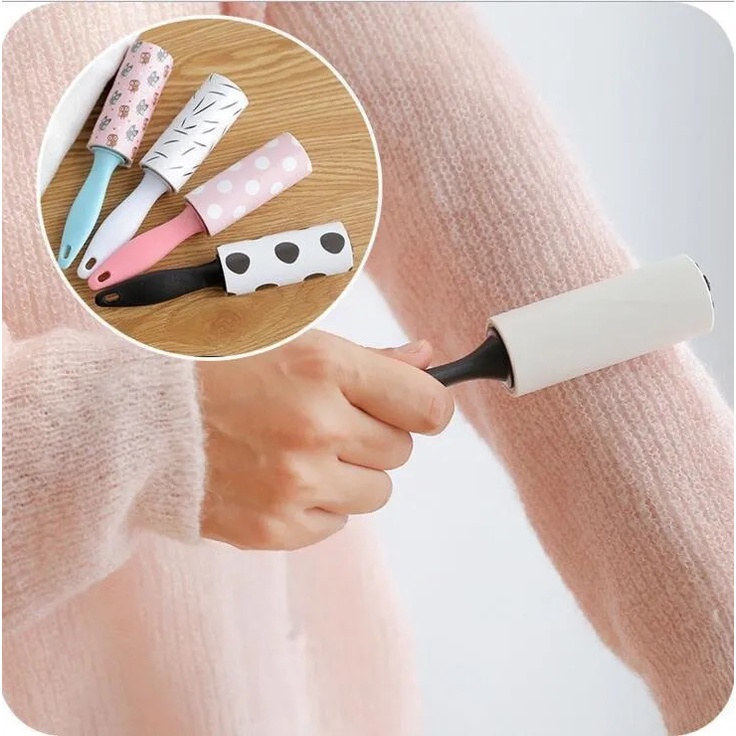 MINI LINT Brush Roller - Alat Pembersih Debu Kotoran dan Bulu / Sikat Pengangkat Serat Di Pakaian baju ROLL DEBU ISOLASI DEBU | MINI ROLL PEMBERSIH DEBU DAN BULU KUCING BAJU | ROLLER PEMBERSIH BULU BAJU | ROLL PENGHISAP DEBU | STicky LINT