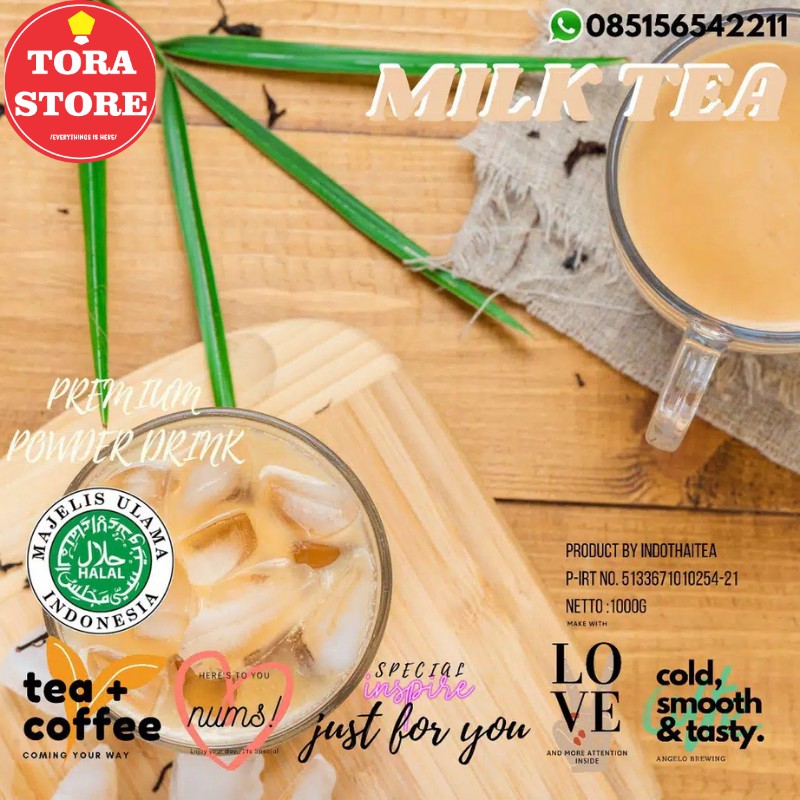 

Milk Tea Powder 1 Kg 1000 gr / Bubuk Milk Tea 1 Kg / Bubuk Minuman Milk Tea 1 Kg