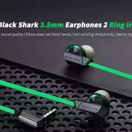 BLACK SHARK 3.5MM GAMING HEADSETS RING IRON EDITION - Earphone 2 Pro