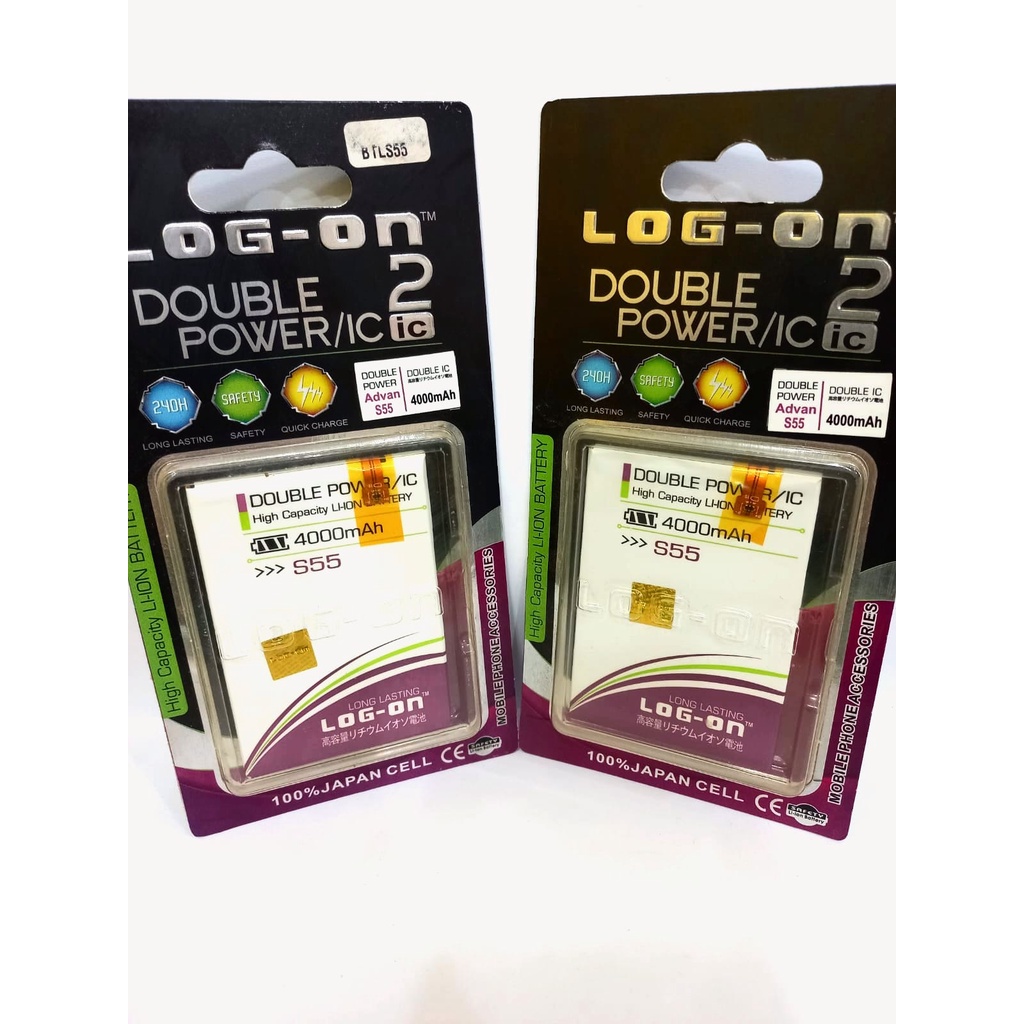 Baterai Double Power Log-on Hp Advan S55 Tablet Batre Batrai Battery Original Logon by minigo original store