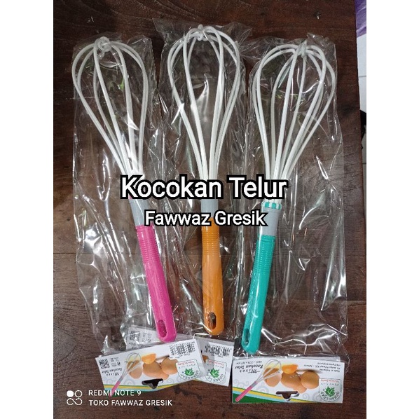 Pengocok Telur Charm - Mixer Pengocok Adonan Plastik Whisk GL4037