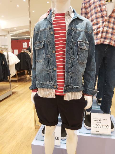 uniqlo jaket jeans