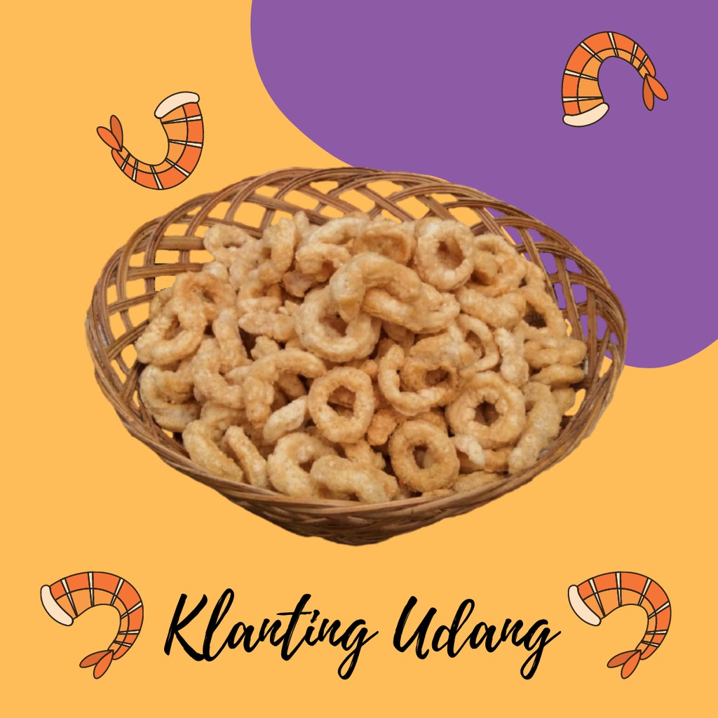 

CemalCemil - Klanting Udang original 500gram *BELI EXTR BUBBLE WRAP UTK LUR KOTA*