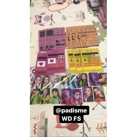 Pelunasan ITZY GUESS WHO WD FS @padisme