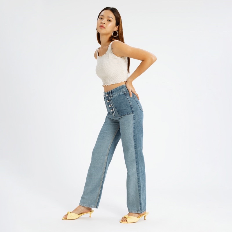 VIERLIN - Jeans 5319 - CELANA HIGH WAIST JEANS