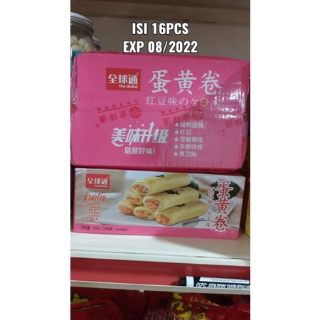 

Import Salted Egg Roll Kemasan Pink isi 16pcs Rekomen